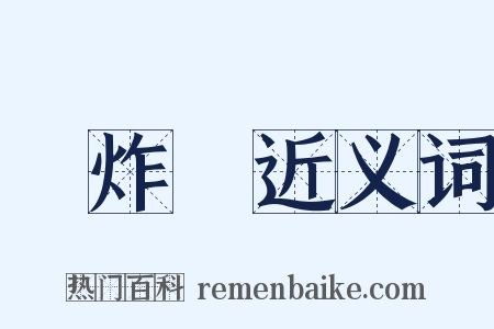 轟炸機近义词是什么意思的图片